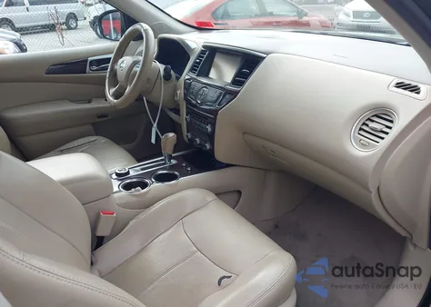 2015 Nissan Pathfinder Platinum from USA, damaged, VIN 5N1AR2MM1FC698138